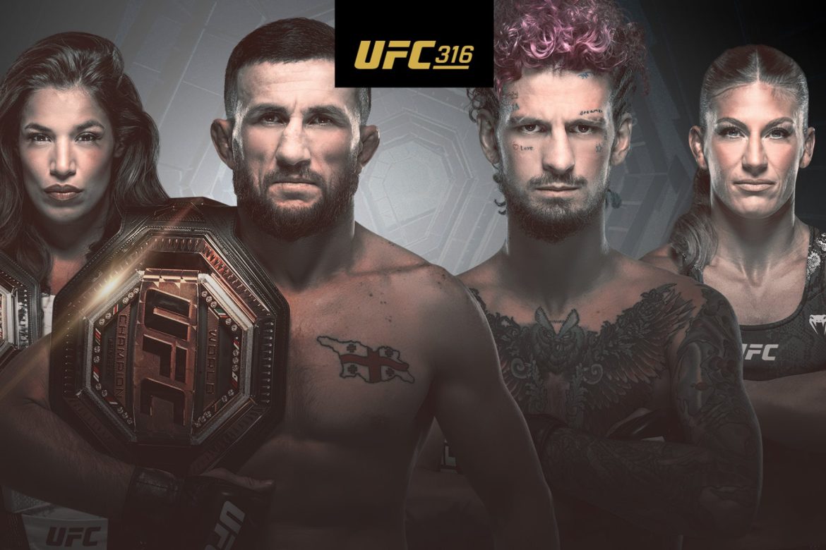 ufc-316-tera-duas-disputas-de-cinturao-e-quatro-brasileiros;-veja-card-completo