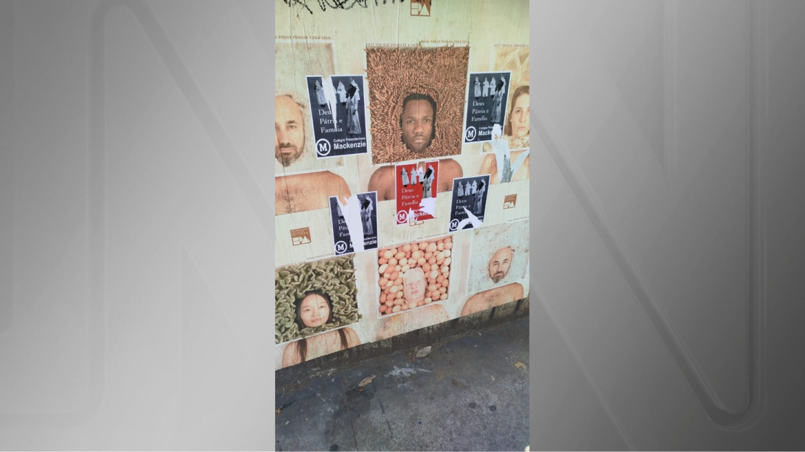 policia-investiga-cartazes-com-mensagens-de-odio-perto-do-mackenzie-em-sp
