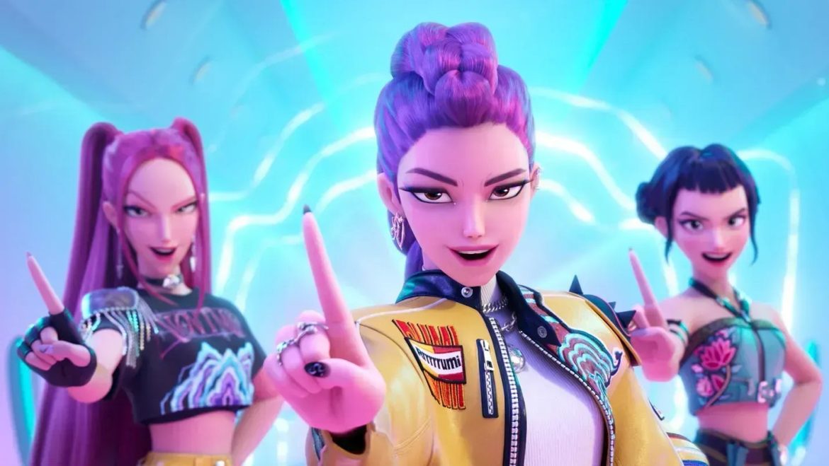 “guerreiras-do-k-pop”-se-torna-o-filme-mais-assistido-da-netflix