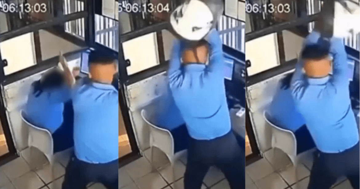 ba:-funcionario-que-agrediu-colega-com-capacete-e-demitido-em-salvador