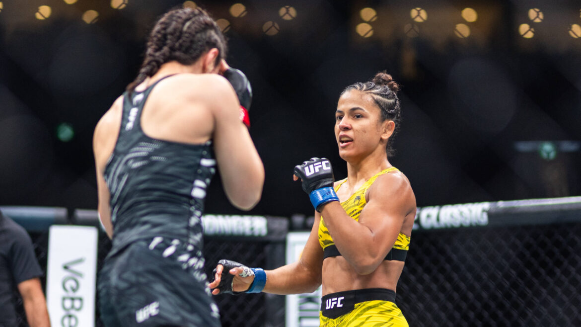 rival-de-brasileira-responde-criticas-antes-de-disputa-de-cinturao-do-ufc-332:-“vamos-calar-a-boca-deles”