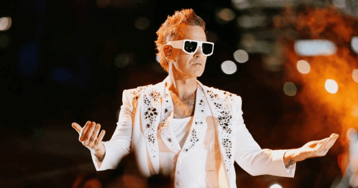 robbie-williams-realiza-show-unico-no-brasil;-confira-setlist-e-horarios